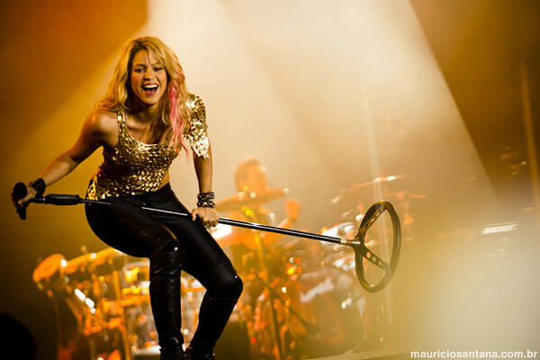Shakira on stage at Rock in Rio 2011 - copyright Mauricio Santana http://www.flickr.com/photos/mauriciosantana/